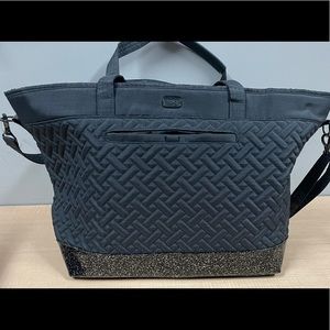 Lug Avion Tote Grey/silver NWOT